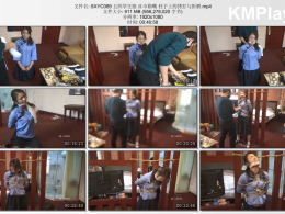 随心原创_五四学生服 丝巾勒嘴 柱子上的拷打与折磨