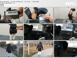 HD飞天原创_原味棉袜堵嘴 后手皮铐及高筒靴锁死绪 电击与遥控 一切就绪