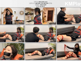 默示录_新模小灵第一次来体验绳艺~丝滑的皮肤，很可爱