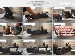 娜绳工作室_定制脚铐30厘米长度，后背并肘+肘铐，欧式直臂驷马铐缚