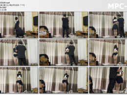 缚予原创_调教之新m薇薇肉丝踮脚前手吊缚+跪缚搓衣板后手吊缚+鞭打踩踏羞辱揉胸耳光 上集