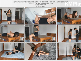 奥特曼也很酷_浑身肌肉的健美教练小雨 40分钟放置 胶带直臂 五花驷马逃脱