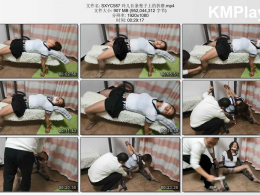 随心原创_玲儿 长条凳子上的折磨