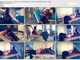 BondageTea绳精病_别再玩游戏啦！玩我吧 兔女郎小姐百般骚扰男友打游戏不料竟被捆绑自嗨太惨了