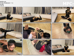 LAMU原创_捆绑起来练习瑜伽 新奇有趣 保证一教就会 一学就废