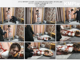 随心原创_少妇鹿野 白丝红绳紧缚 脚尖踮起吊挠脚心 驷马挣扎