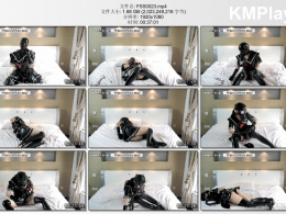 FSS工作室_胶衣JK小loli的BP逃脱挑战3 胶衣娃娃 乳胶JK 连续高朝 胶衣 loli 自缚 逃脱挑战 呼吸抑置 防毒面具 双管呼吸袋 乳胶头套 DID 自缚挣扎