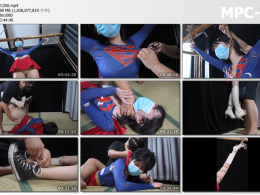 象人工作室_嗷嗷 女超人被虐记 拉伸 虐腹 倒吊囚禁