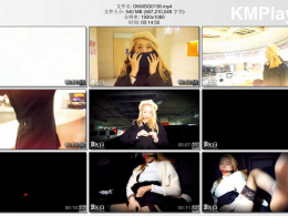 DK13美束馆_欣怡 晚餐时光 带着欣怡进行一次室​​外街拍，让我没想到的是