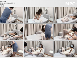 恋鱼日记_白丝纯欲套装 小鱼的第一次电击拍 脱掉裤子捆在沙发上真空强高