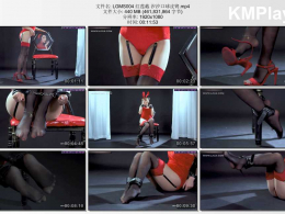 丽柜美束_红莲截 汐汐口球皮铐