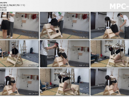 涵涵特辑 木马吊缚责罚 虐阴 暴雨哭泣 惨叫连连