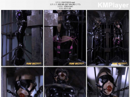 绳艺动画_《被囚禁在地牢里GC失禁了》CD双男M 乳胶衣 单手套 束手袋 马具口塞 CB锁 ZD蛋BDSM