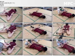 涵涵特辑_金属拘束驷马 肛勾固定 泡泡机 两洞齐开