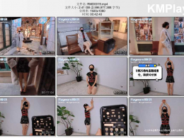 Raymond原创_小娇妻商业街旗袍绳衣电击G塞回家后吊着电击惩罚