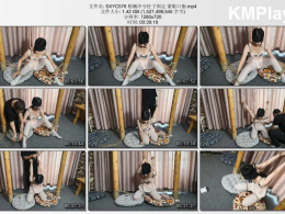 随心原创_粉嫩冷兮柱子固定 蒙眼口伽