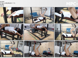 涵涵特辑 金属拘束固定放置炮J调教