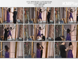 随心原创_杨蕊 全身固定紫纱裙