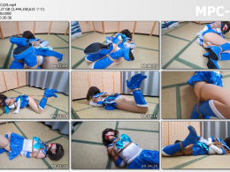 象人工作室_小O cos美少女战士水手水星 折腿&驷马挣扎