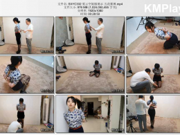 随心原创_夏云空姐服展示 五花紧缚