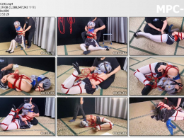 象人工作室_小0-cos德莉莎 超长时间的驷马&极限马具口塞头脚收紧 绝活驷马来了