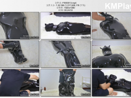 FSS工作室_Dove小姐姐的视听剥夺 睡袋木乃伊拘束及BP挑战