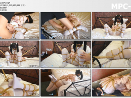 倔强原创_小羽第二弹 M腿 放置 挠脚丫 尝试脱出