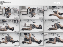 绿帽学院 兽耳碎花小裙子 直接硬核调教 电击棒棒泡泡机