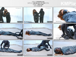 FSS工作室_Dove小姐姐的双层睡袋拘束和透明呼吸头套BP挑战 乳胶 紧身衣 真空睡袋 多层拘束 BEATHPLAY 窒吸 呼吸头套 墙高