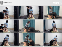 涵涵特辑 跪立受罚 内置玩具