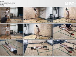 涵涵特辑_分腿器固定 棍子固定 肛勾pj齐上阵