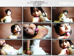 DK13美束馆_兔兔，为你我穿上了婚纱!今天我要嫁出去!看我灵活的舌头