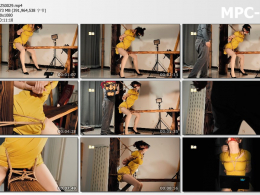 路由工作室_美人扎马步 翘臀挺胸 为何如此乖