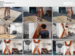 涵涵特辑_贞操带 分腿固定 筋膜枪X架墙高 最后问她湿了没 我一摸全都是水