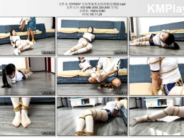 得意客工作室_白丝笨蛋美女的奇怪自缚02