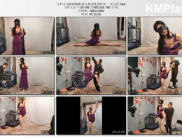 随心原创_新人杨羽性感纱衣 一字马吊