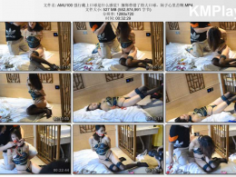 阿木原创_强行戴上口球是什么感觉 捆绑带错了特大口球 妹子心里苦啊