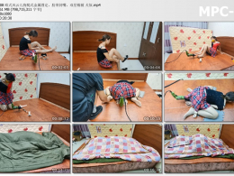 HD飞天原创_欧式风云儿狗爬式金属固定 胶带封嘴 双层棉被 犬奴