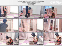 冷少与贝娘_冷酱捆绑拘束带道具笼中定时锁逃脱