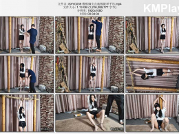 随心原创_雅熙脚尖点地极限举手吊