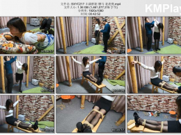 随心原创_丰满胖妞 驷马 老虎凳