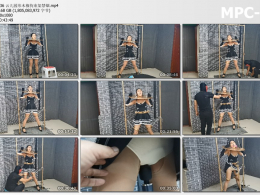 HD飞天原创_云儿园形木枷拘束架禁锢