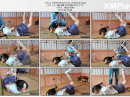 一绳所爱_佩琪趴在地上捆绑起来