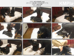 曼陀罗工作室_麻袋中的秘密 皮裙麻袋打包