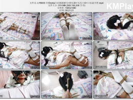 冷少与贝娘_冷酱lolita白丝极限驷马+快乐棒+马具口球+口水流不停