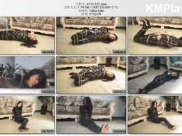 逍遥原创_约拍李然 胶衣捆绑挣扎