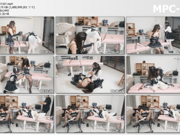 绿帽学院 双女仆 1小时20分钟 女仆姐妹间的游戏 被虐 终于失禁，尿一地 被强制GC期间还