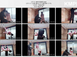 冥想绳艺原创_和服琪琪的吊缚体验 挑战一小时悬吊 多种姿势空中变换 倒吊转圈圈