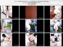 冷少与贝娘_轮滑女孩的一天，拘束捆绑状态下起床做饭吃饭挑战