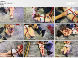 雨辰工作室_小M雨露 蛇缚 吊辱 内衣 蛇缚 放置 抚摸 边控 强G 玩N 呻吟 尖叫